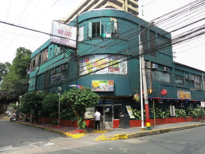 infamous Manila Bay cafe formerly the LA cafe