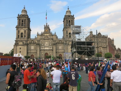 Mexico city Zocalo