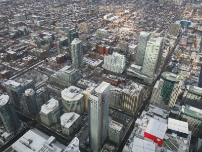 Toronto view from CN tower