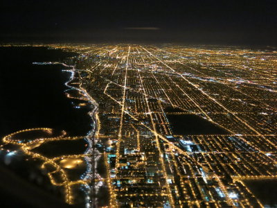 arriving in Chicago from Toronto january 2014