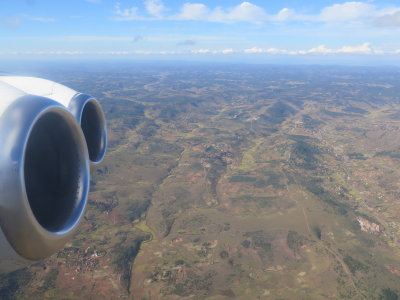 departing Antananarivo