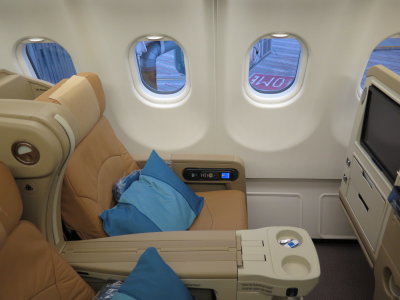 Singapore airlines business class on A330-300