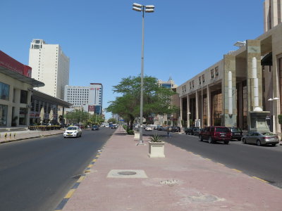 Kuwait City main street Salmiya