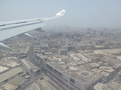 landing in Dubai