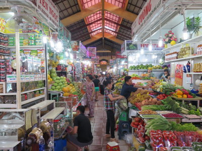 Ho Chi Minh city Ben Thanh market