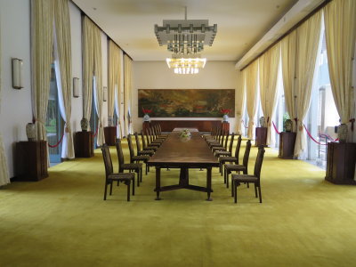 Ho Chi Minh city - state banqueting hall in the independence palace 