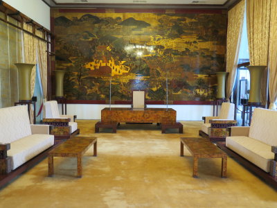 Ho Chi Minh city - ambassadors chamber in the independence palace