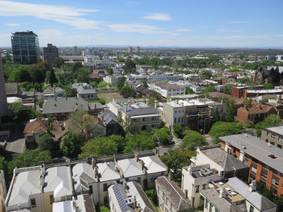 Melbourne view from Hilton on the park