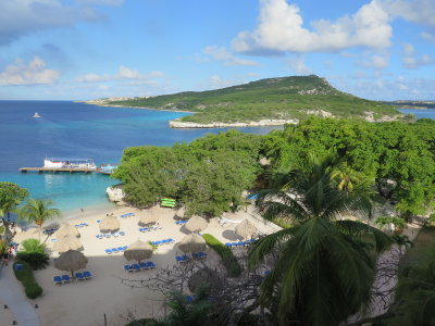 Curacao view from Hilton hotel