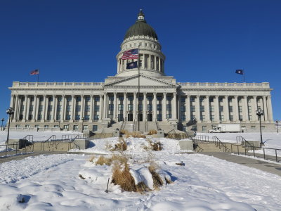 Salt Lake City state capitol