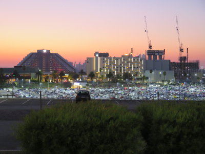 Perth Burswood casino from Burswood station