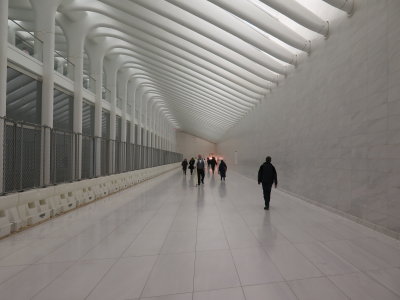 New York City underneath the World Trade Center