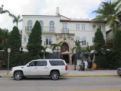 South Beach Miami the house of the late Gianni Versace