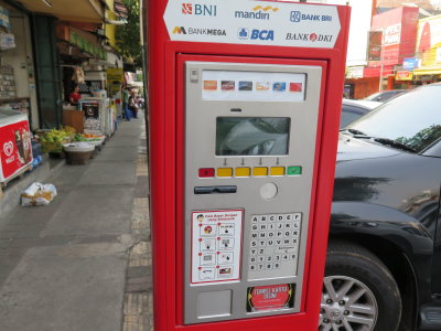 Jakarta parking meter