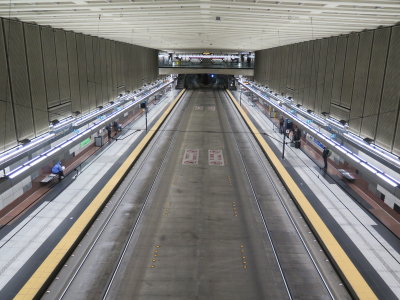 Seattle downtown transit tunnel