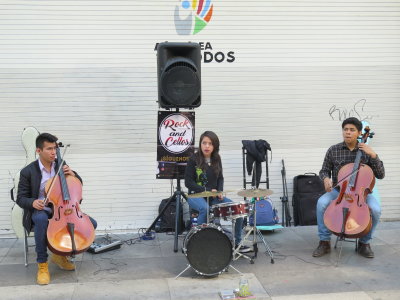 Mexico City buskers