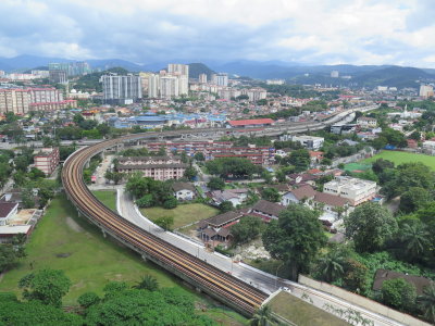 Kuala Lumpur view from Hilton Doubletree