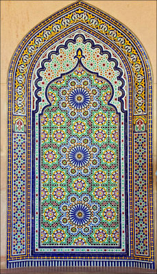 nella moschea di Muscat