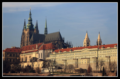 View to Prague Castle 