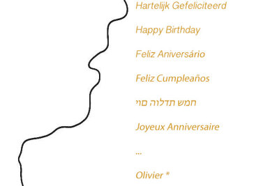 My very best wishes dearest Olivier!!