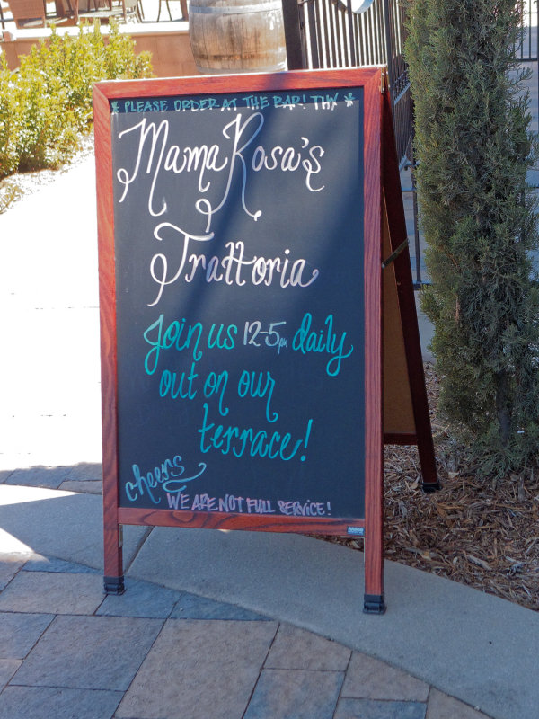 Trattoria Sign