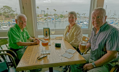 Jack - Nora  - Lee at the Jolly Roger