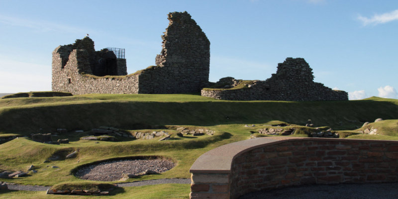Jarlshof settlememt, Sumburgh, Mainland, Shetland