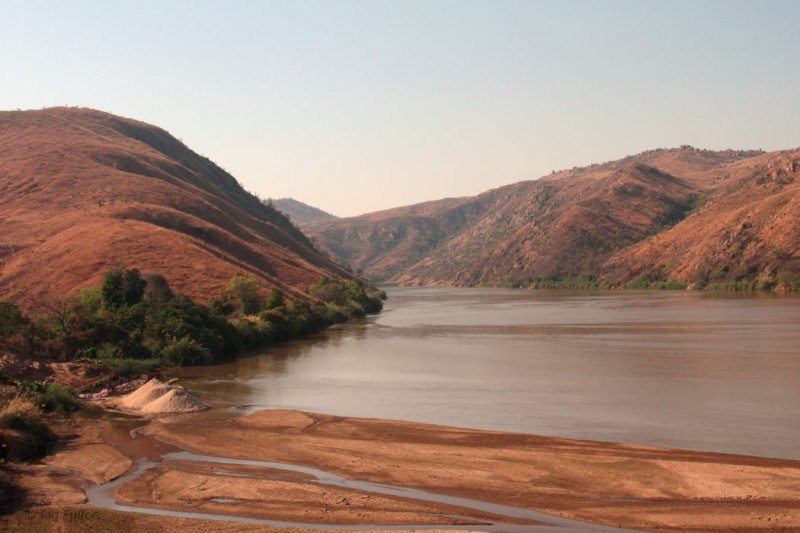 Mountain lake between Antsirabe and Morondava
