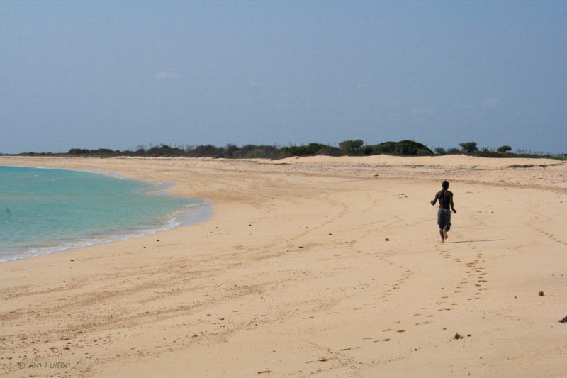 On the beach at Nosy Ve