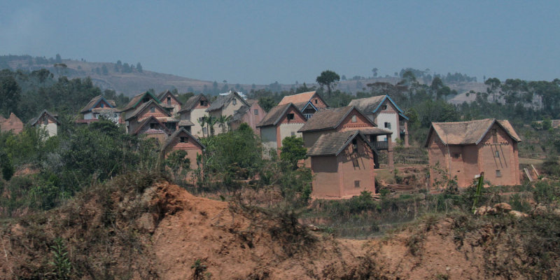 Traditional brick built village