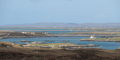 The causeway linking Benbecula to North Uist