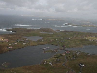 The bridge between West and East Burra, Mainland, Shetland