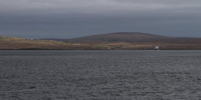 Looking across to Yell, Shetland