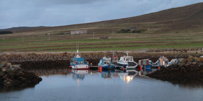 Baltasound harbour, Unst, Shetland