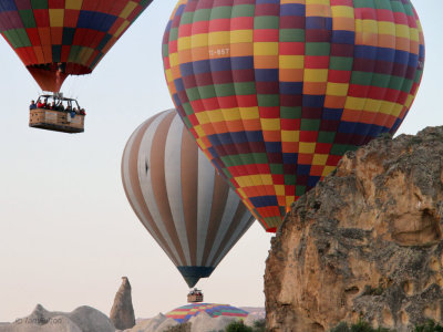 Balloons over Cappadocia
