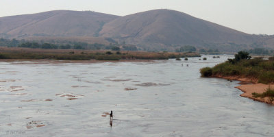 Crossing a river between Antsirabe and Morondava