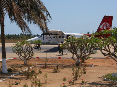 Our plane at Morondava airport