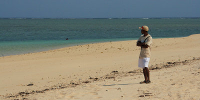 On the beach at Nosy Ve