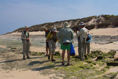 The team on the east side of Nosy Ve