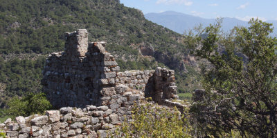 The ancient ruins at Kaunos near Dalyan