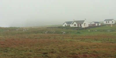 Misty day on Fair Isle