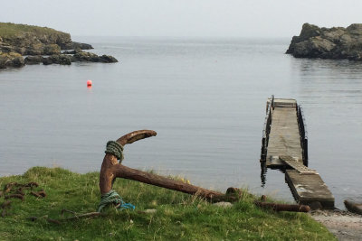 The bay at Bousta, Shetland