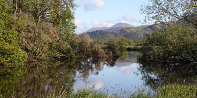 Ben Lomond and the Endrick Water, Loch Lomond NNR