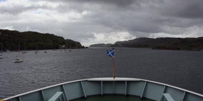 Heading south down the Sound of Kerrera