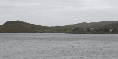 Approaching Scalasaig on Colonsay