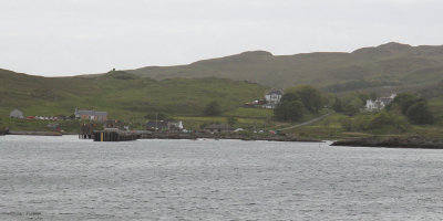 Approaching Scalasaig on Colonsay