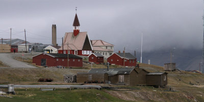Longyearbyen and Isfjorden