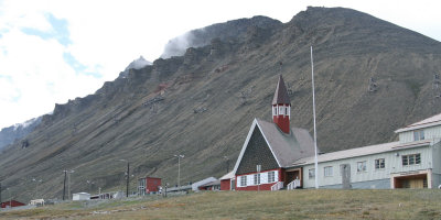 The church at Longyearbyen, Svalbard