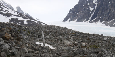 Nobody seemed to know anything about this cross, Svalbard
