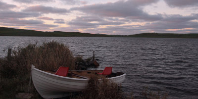 Sunrise at Loch of Spiggie, Shetland